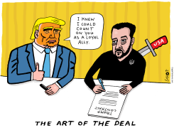 DEAL SIGNED BY ZELENSKY BACK-STABBED BY TRUMP by Schot