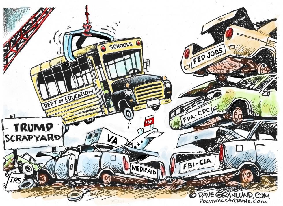 Trump Fed scrapyard