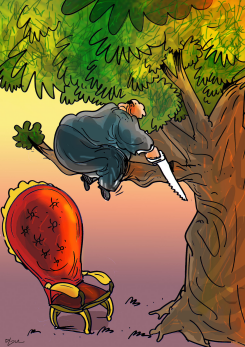 CUTTING THE TREE by Oguz Gurel