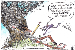 RIP VAN WINKLE` WAKES UP by Randall Enos
