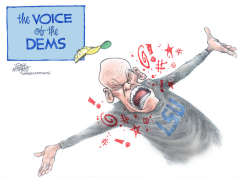 JAMES CARVILLE VOICE OF DEMOCRATS by Dick Wright
