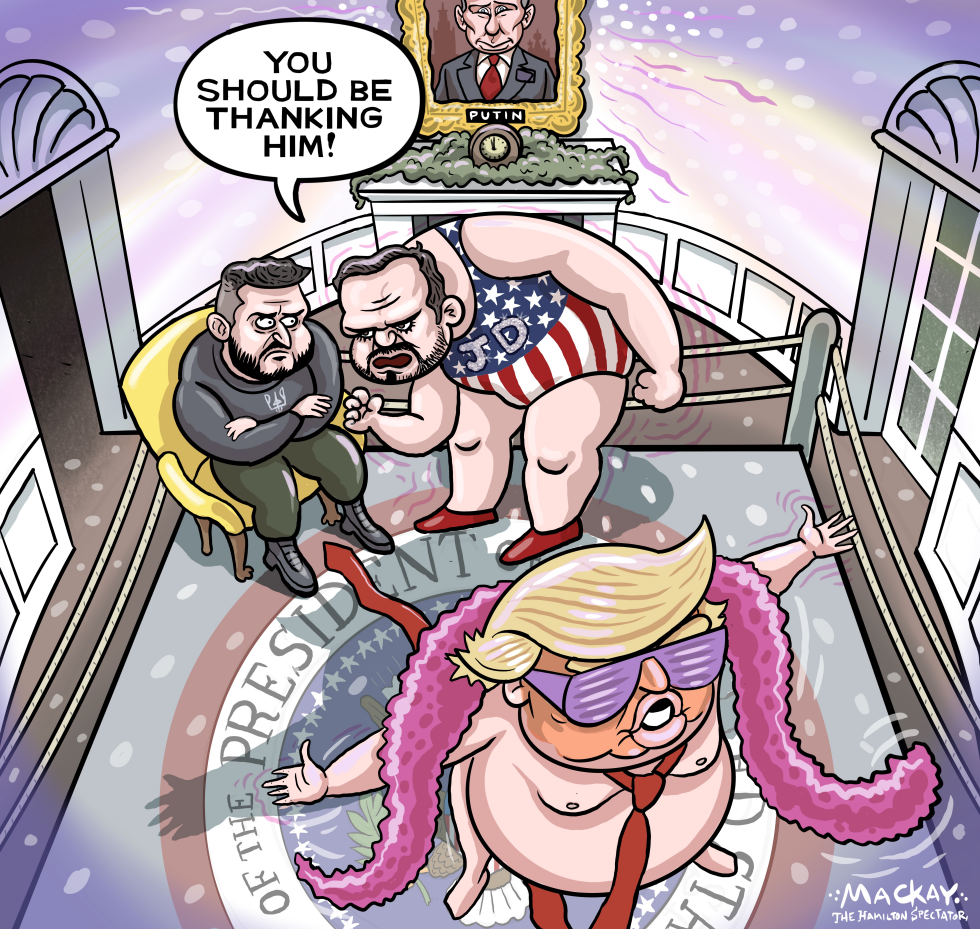 Trump and Vance confront Zelenskyy during Oval Office meeting
