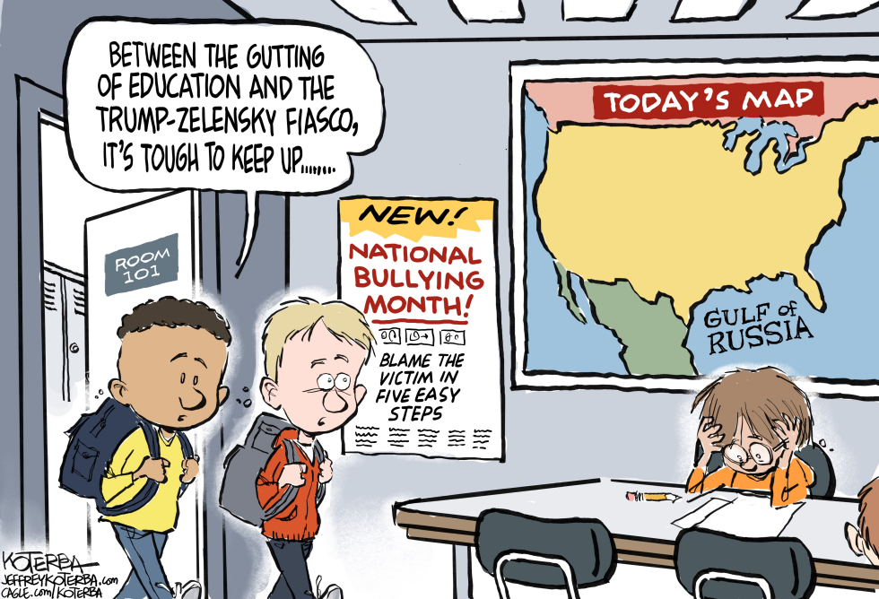 #2 IT'S TOUGH TO KEEP UP IN SCHOOL by Jeff Koterba