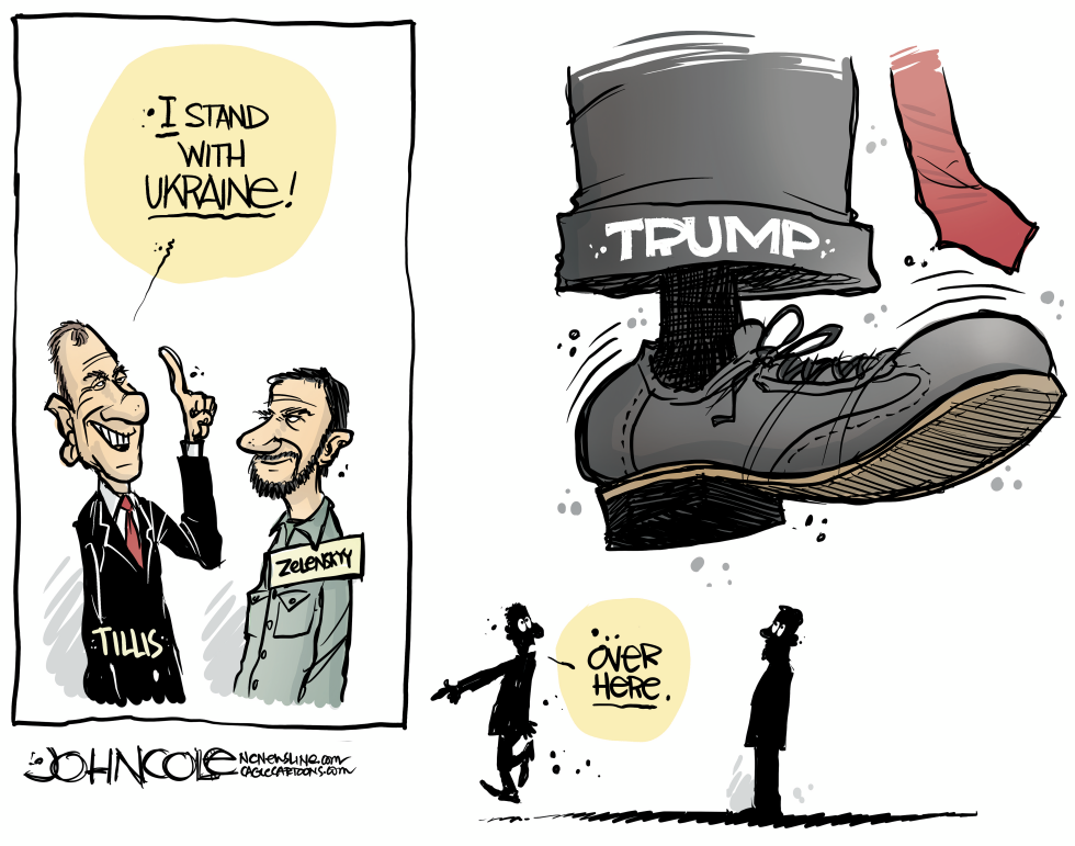 NORTH CAROLINA Tillis, Ukraine and Trump