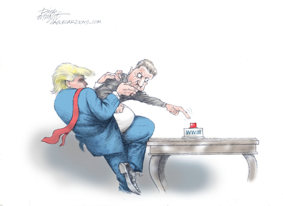 Trump Trying To Stop WW3