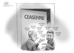 RUSSIA-UKRAINE CEASEFIRE by Dick Wright