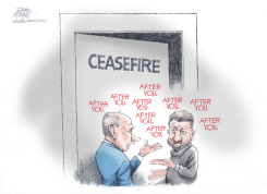 RUSSIA-UKRAINE CEASEFIRE by Dick Wright