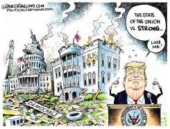 STATE OF UNION 2025 by Dave Granlund