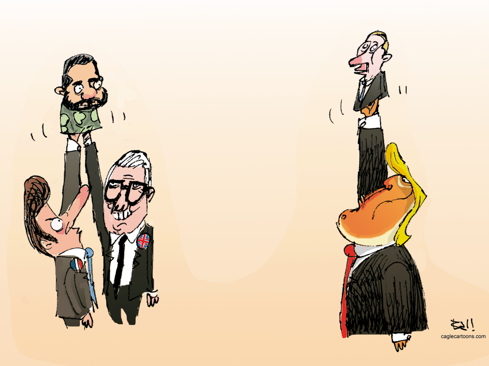 ¡Puppet war!