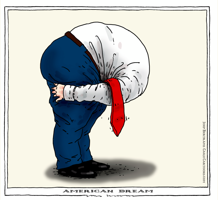 Donald Narcissus Trump's mirror