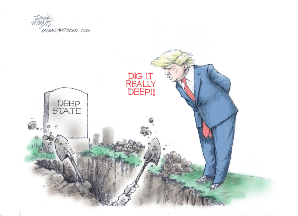 Trump Burying the Deep State