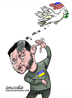 THE ANNOYING PEACE FOR UKRAINE by Arcadio Esquivel