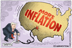 TRUMP TARIFFS INFLATING USA by Monte Wolverton