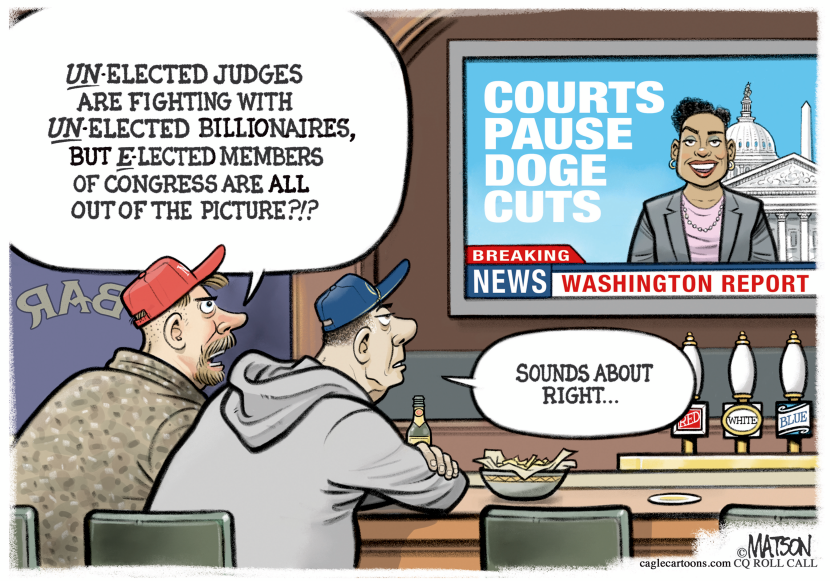 Bar Stool Pundits and Unelected Billionaires