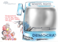 DEMOCRATS THROW WOMEN'S RIGHT'S UNDER THE BUS by Dick Wright