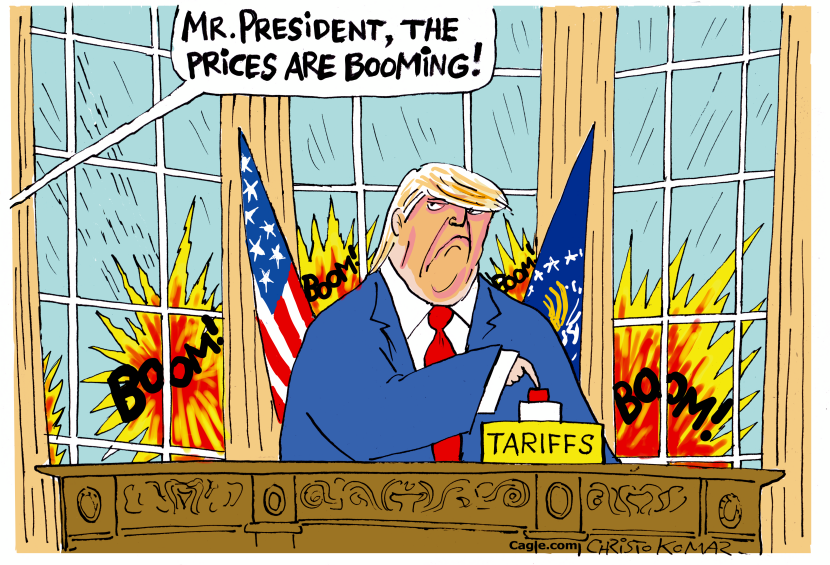 Trump's Tariff War: Prices Booming in Explosive Fashion