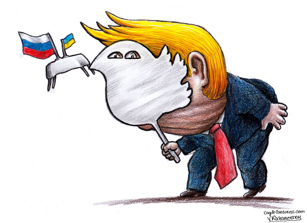Trump Dove of Peace negotiations