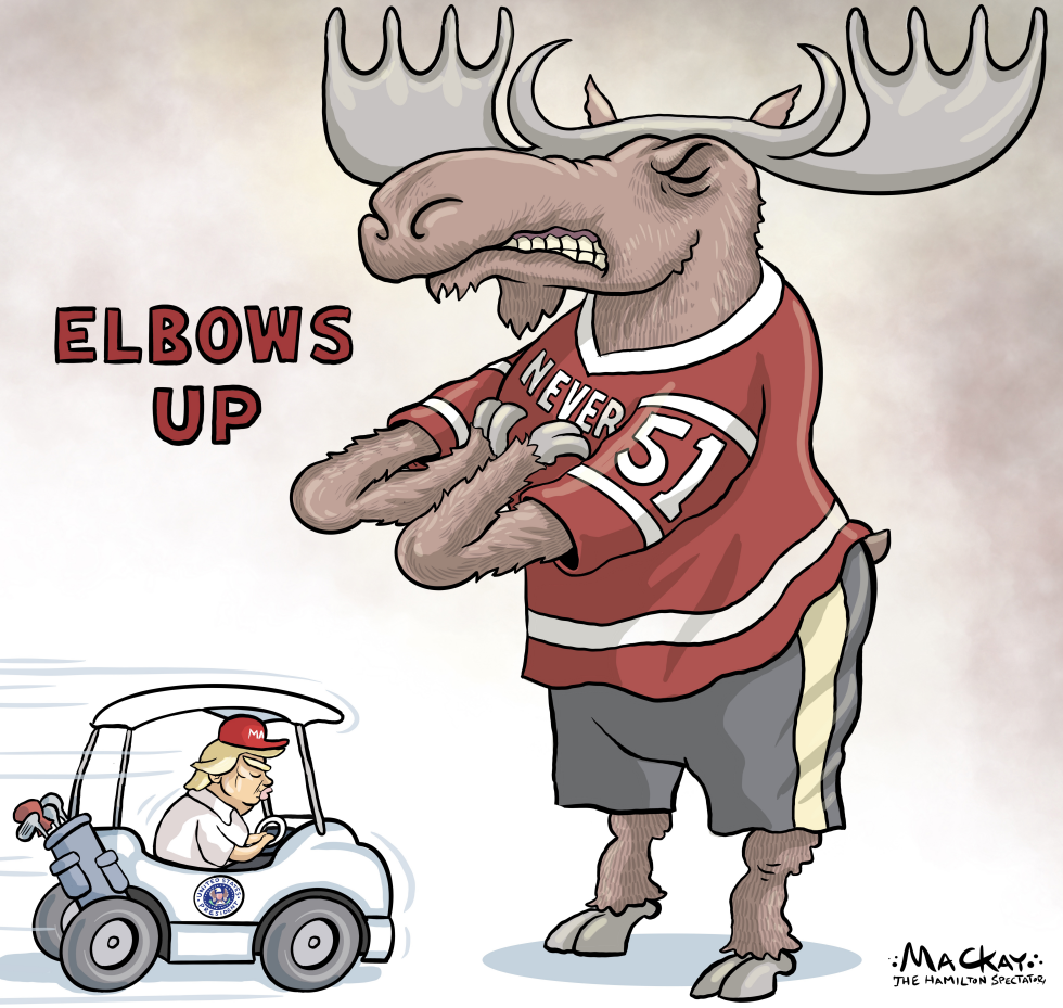 'Elbows Up' is an anti-tariff rally cry