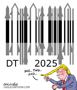 TRUMP'S TARIFF WAR by Arcadio Esquivel
