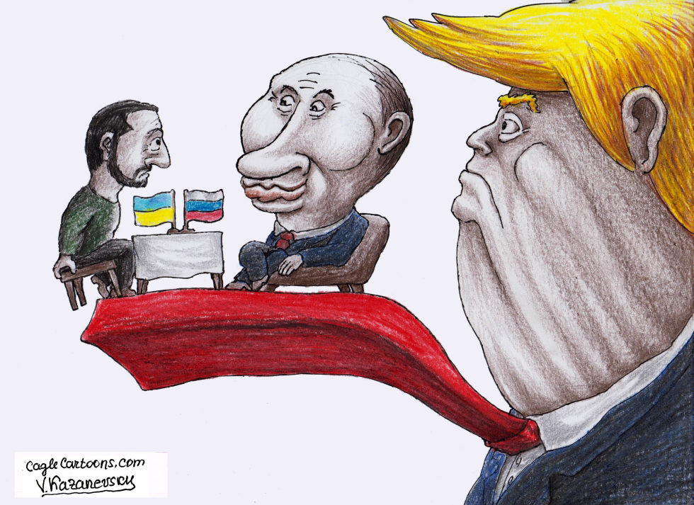 Negotiations between Zelensky and TrumpPutin