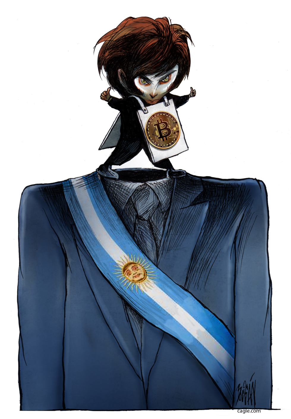 Crypto President of Argentina Javier Milei