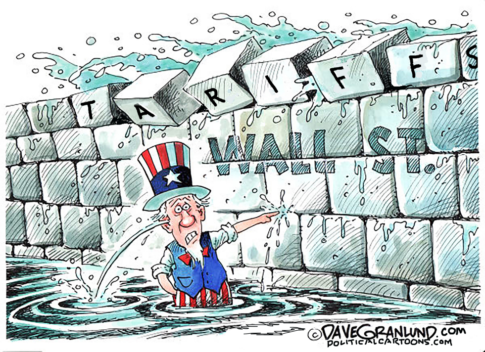 #2 STOCKS TUMBLING by Dave Granlund