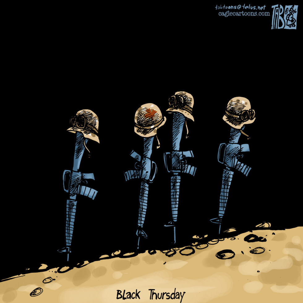 CANADA Black Thursday in Afghanistan