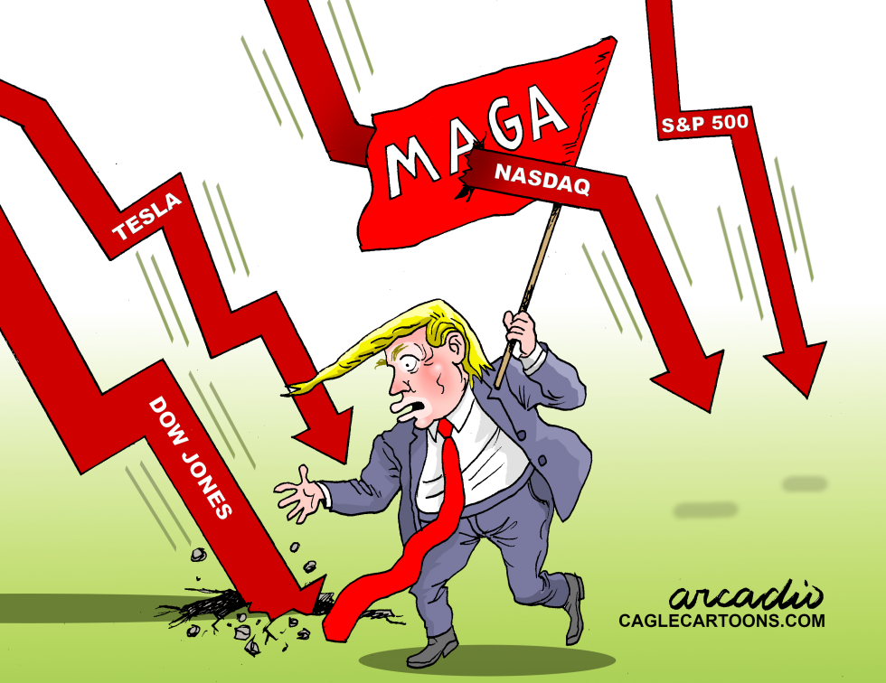Trump's economic downturns