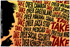 TRUMP ON THE TAKE by Monte Wolverton