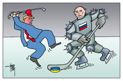 NEGOTIATIONS ON ICE by Arend van Dam