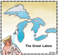 TRUMP RISKS GREAT LAKES' PROTECTIONS by Graeme MacKay