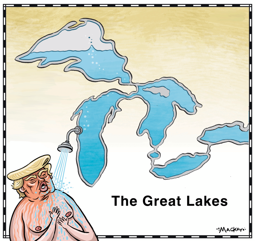 Trump risks Great Lakes' protections