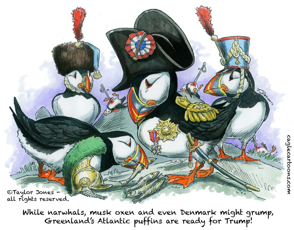 Puffins against Trump
