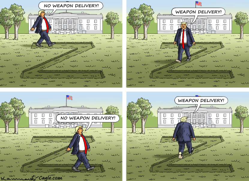 Trump´s zigzag course