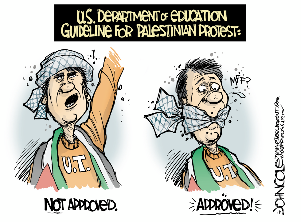Trump, DOE silence Palestinian protesters