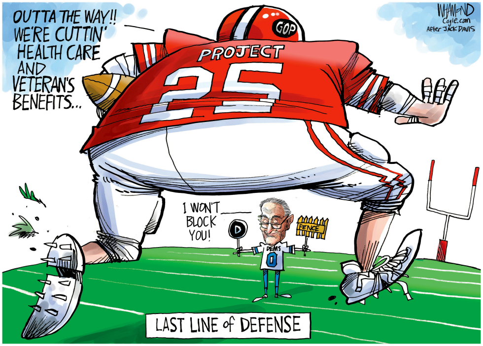 Democrats' weak defense