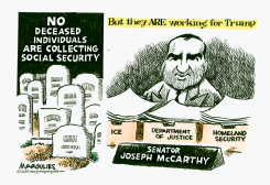 TRUMP TRAMPLES CIVIL LIBERTIES by Jimmy Margulies