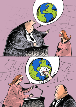 WORLD CLEAN UP by Oguz Gurel