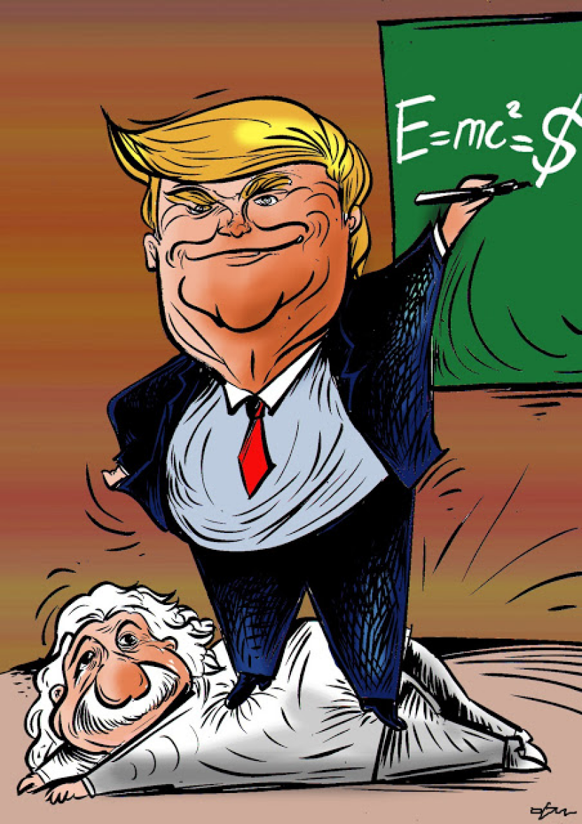 Einstein Trump