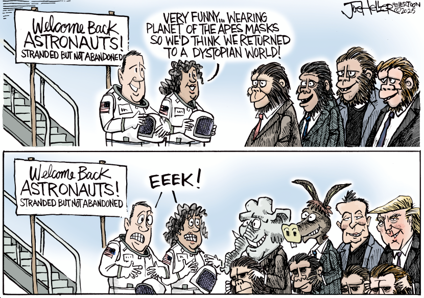 Astronauts Return