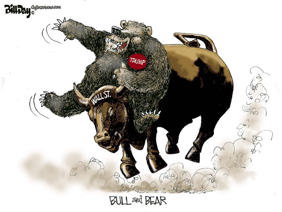 Bull and Bear Stockmarket