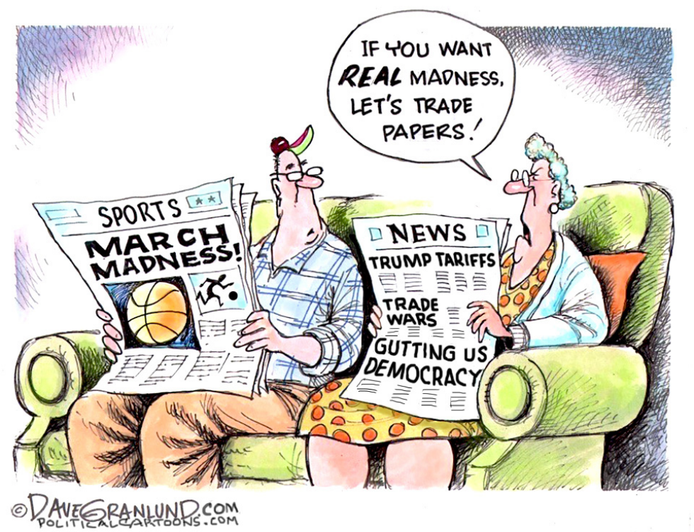 #1 REAL MADNESS by Dave Granlund