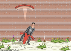 TESLA CRASH by Marian Kamensky
