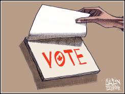 VOTE by Terry Mosher