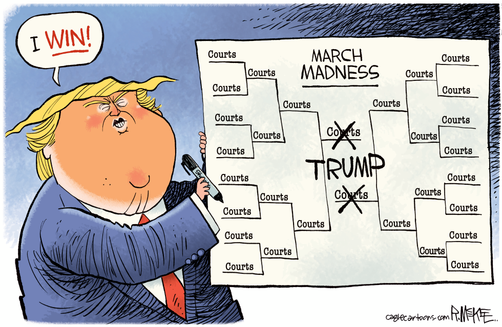 Trump Courts March Madness