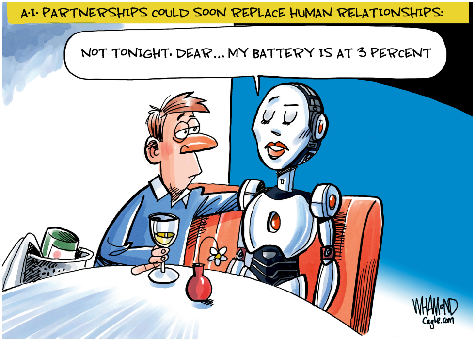 A.I. could replace human relationships