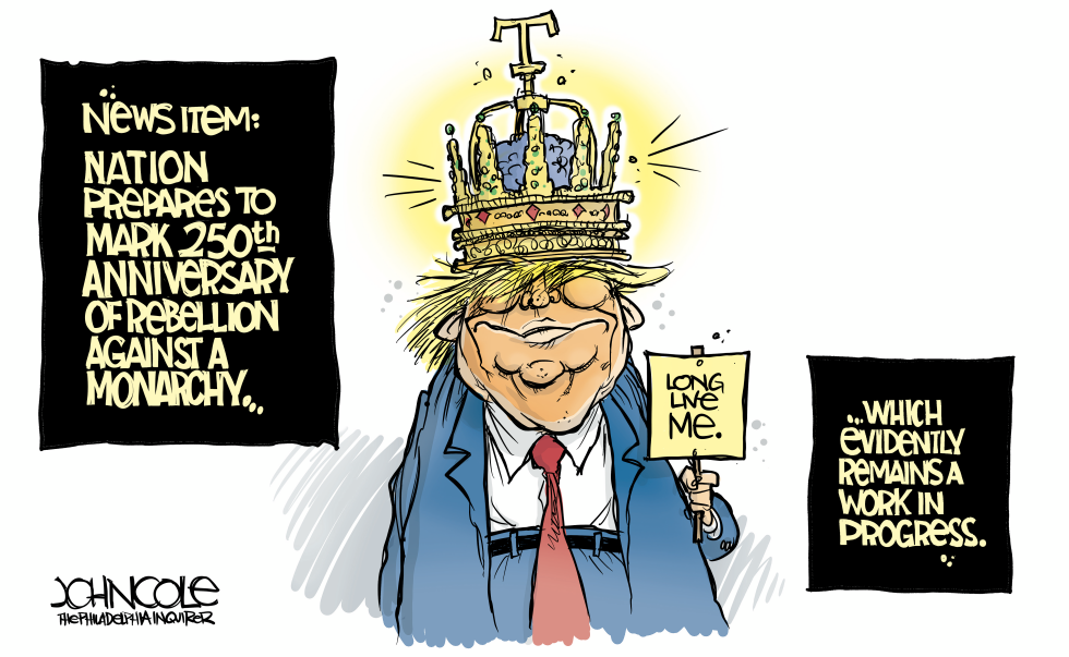 King Donald and America’s 250th