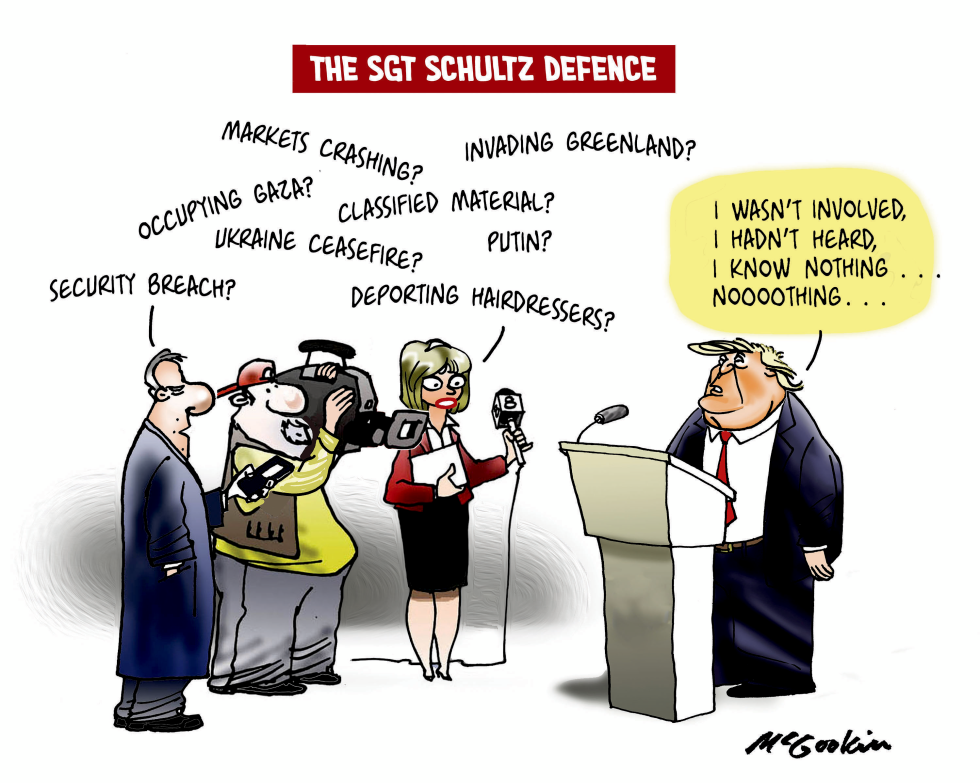 Trump has convenient dementia