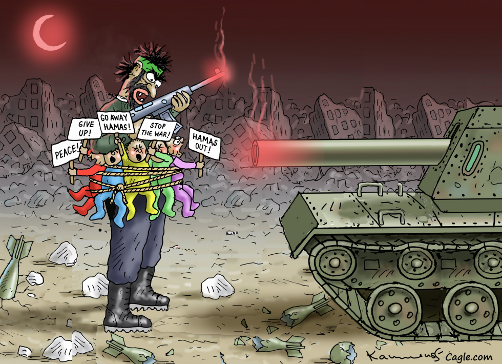 PROTESTS IN GAZA AT LAST!