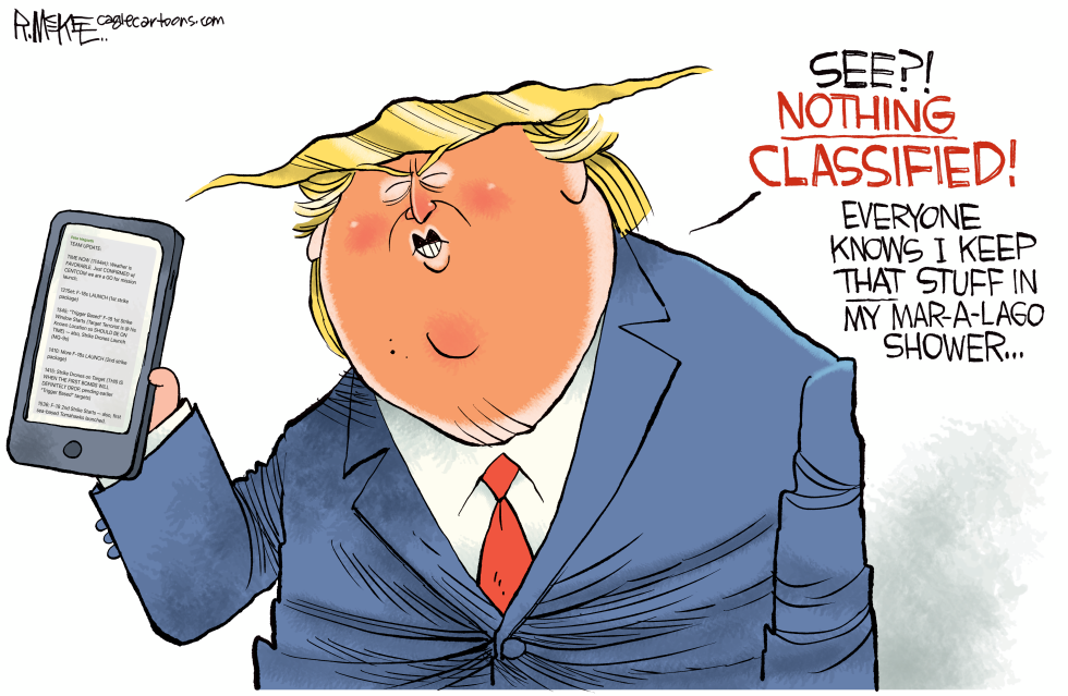 Trump Denies Classified Houthi Texts